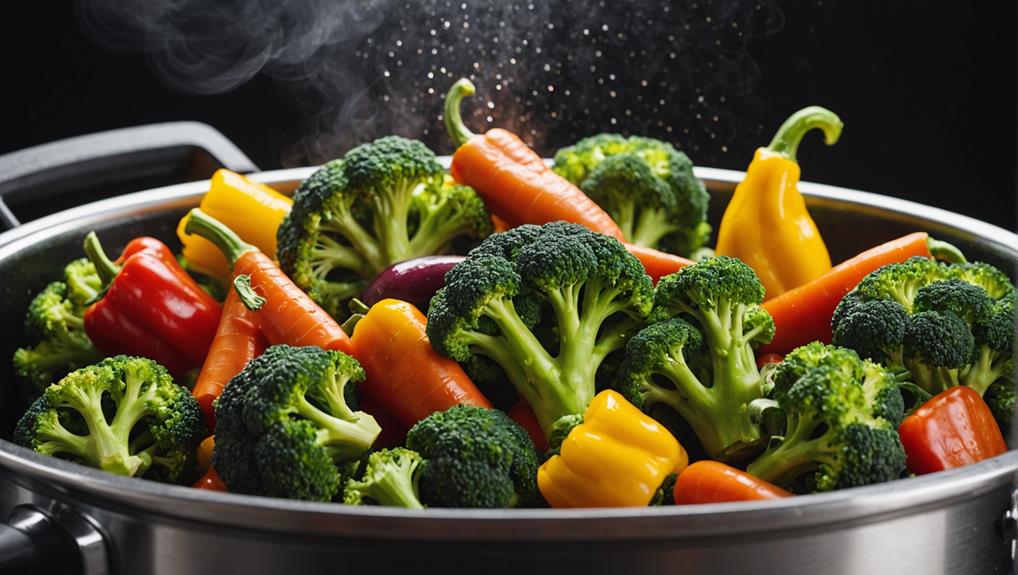 steam cooking nutrient preservation