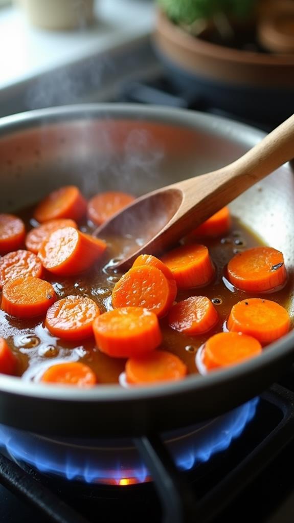 stir frequently reduce glaze
