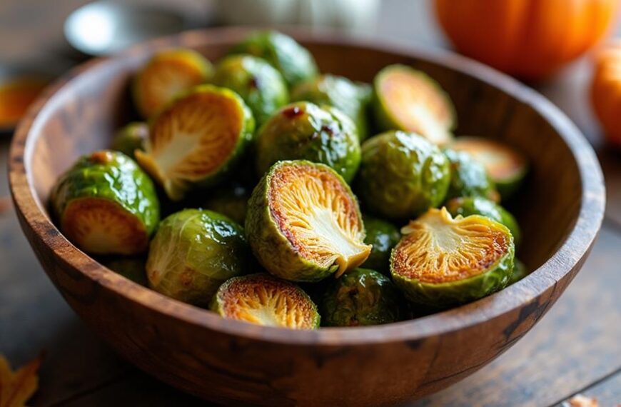 sweet maple brussels sprouts
