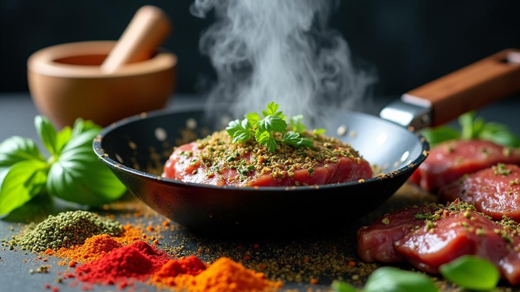 temperature influences herb infusion