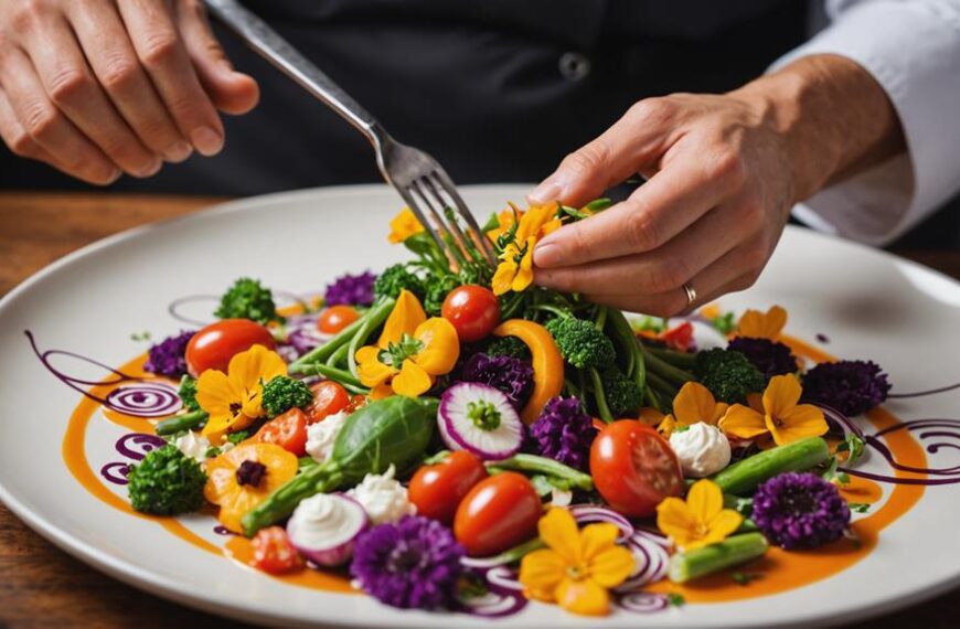 transform food into art