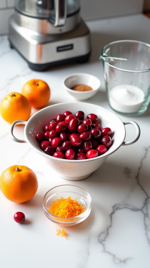 wash and prepare ingredients