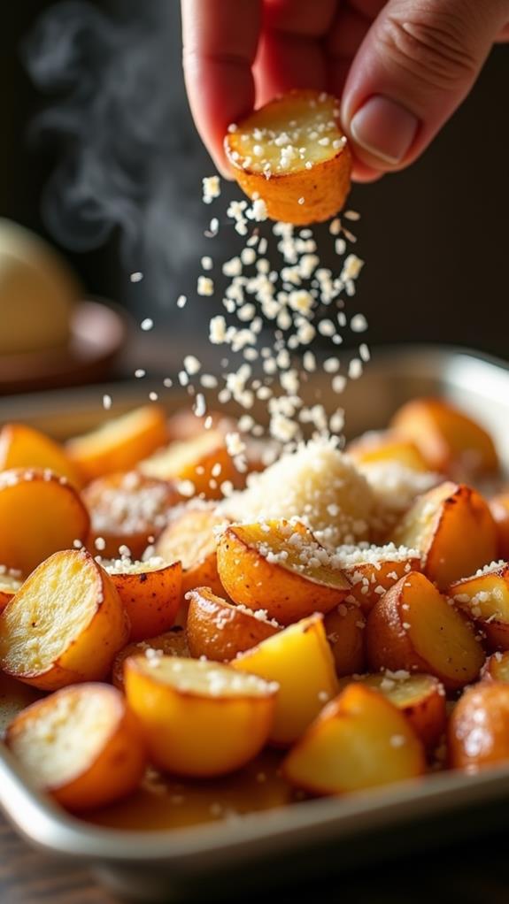 add parmesan cheese promptly