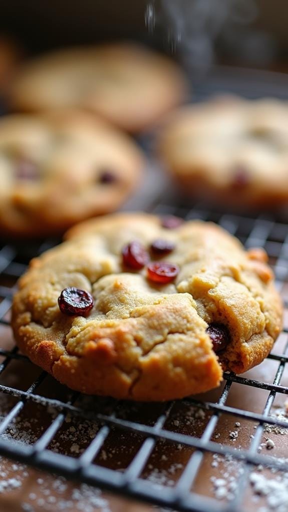 bake and cool cookies