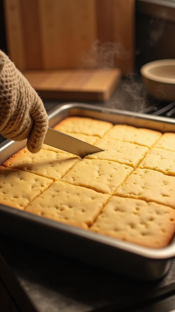 bake and score shortbread