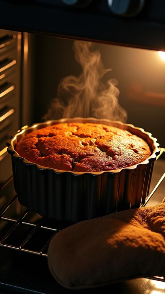 bake in preheated oven