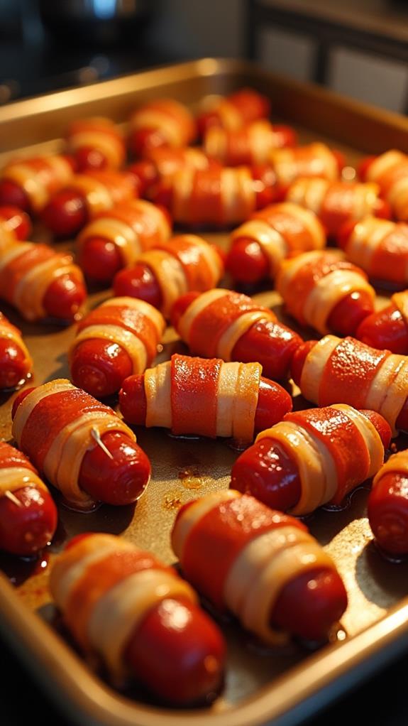bake until bacon crisps
