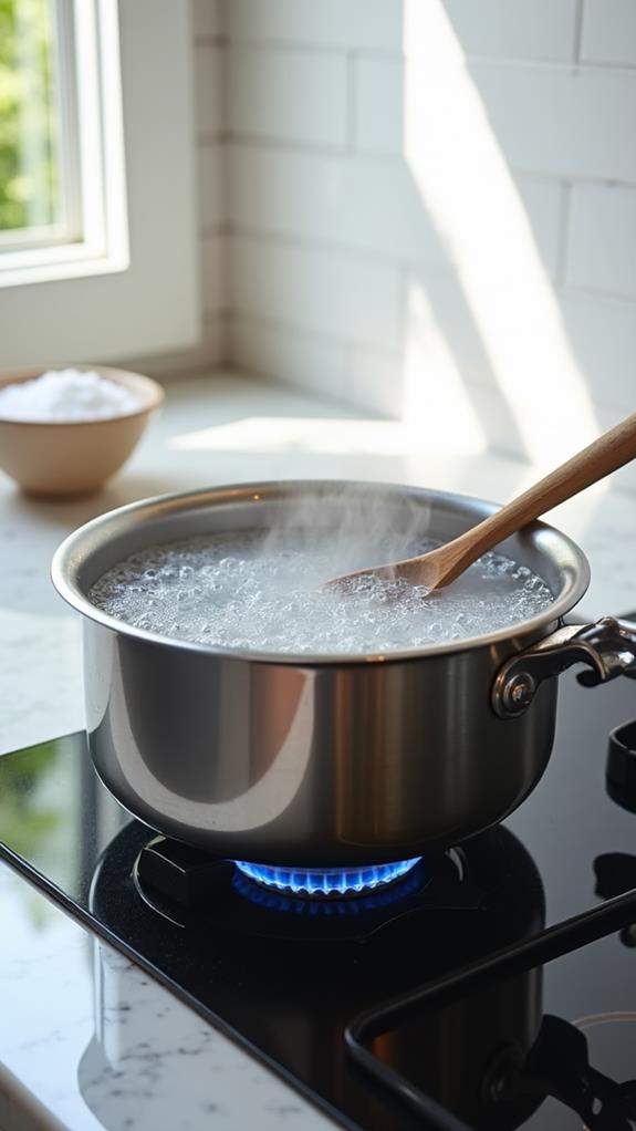 boil water for pasta