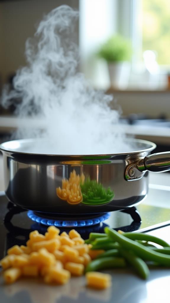 boil water for pasta