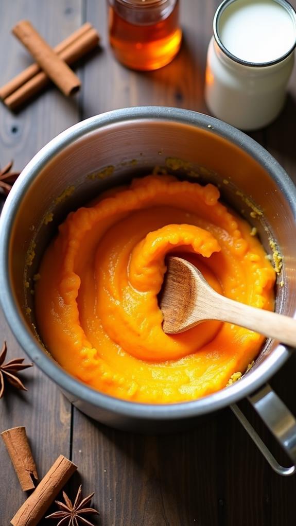 combine filling ingredients thoroughly