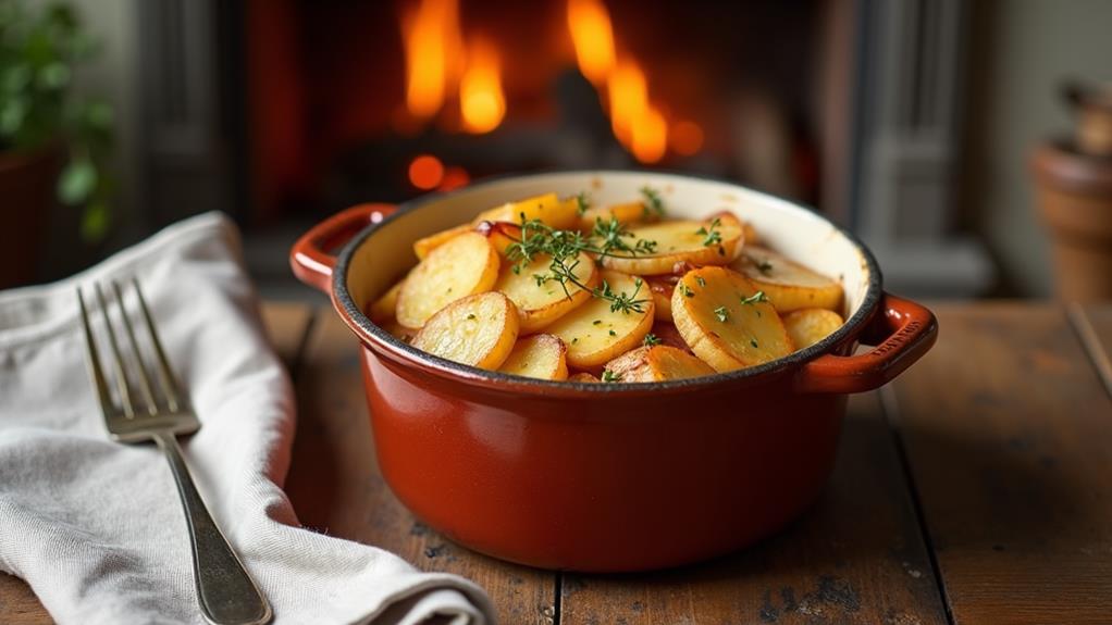 cozy baked ham hock