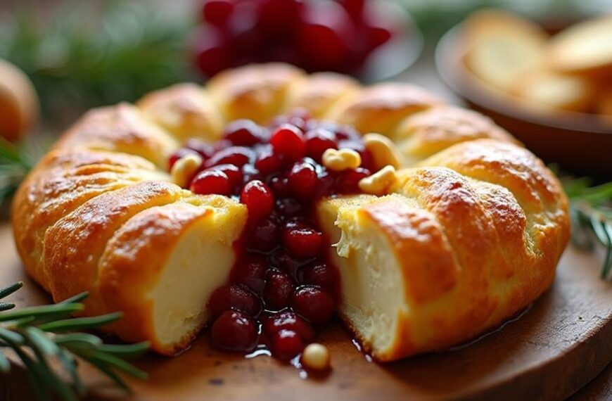 cranberry walnut baked brie