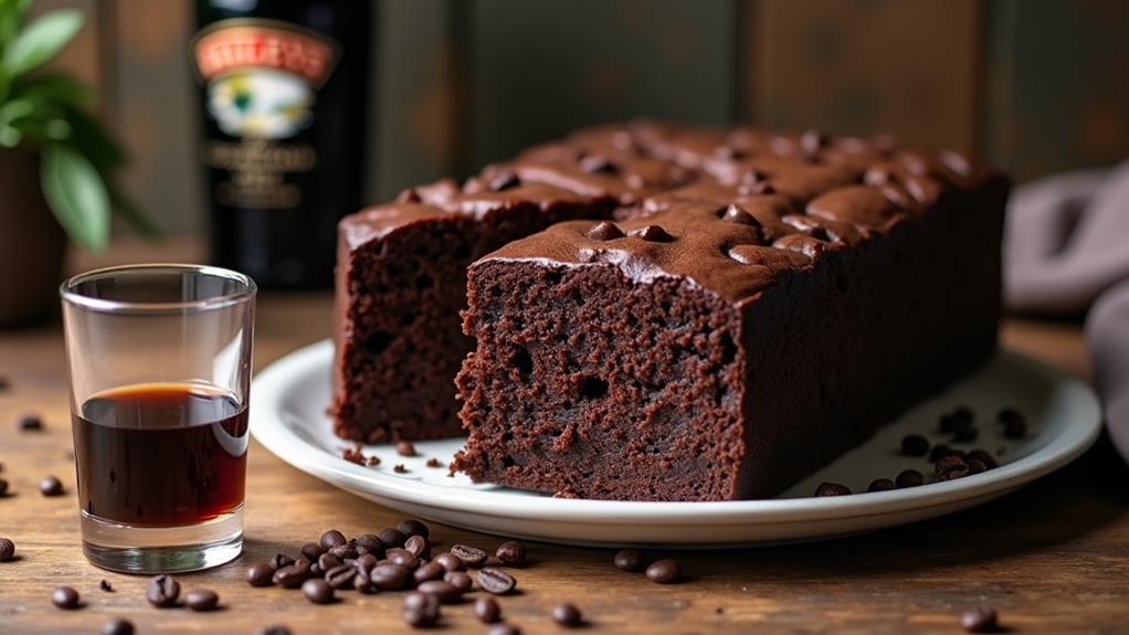 decadent chocolate baileys dessert