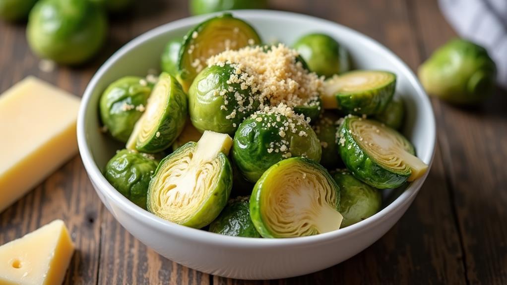 delicious creamy brussels sprouts
