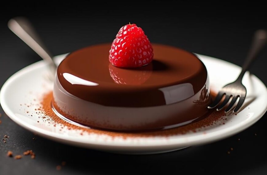 elegant chocolate showstopper dessert