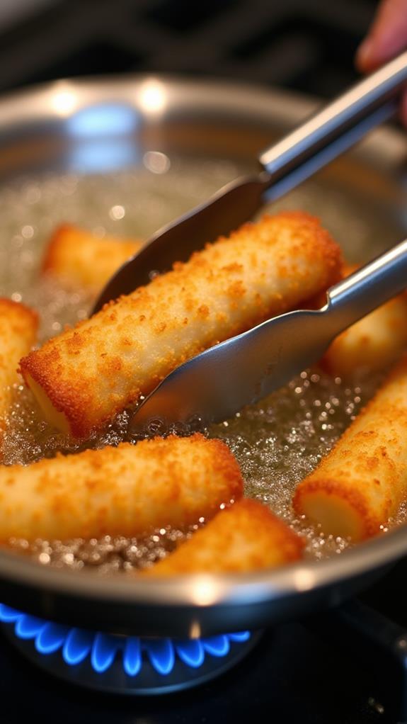 fry in hot oil