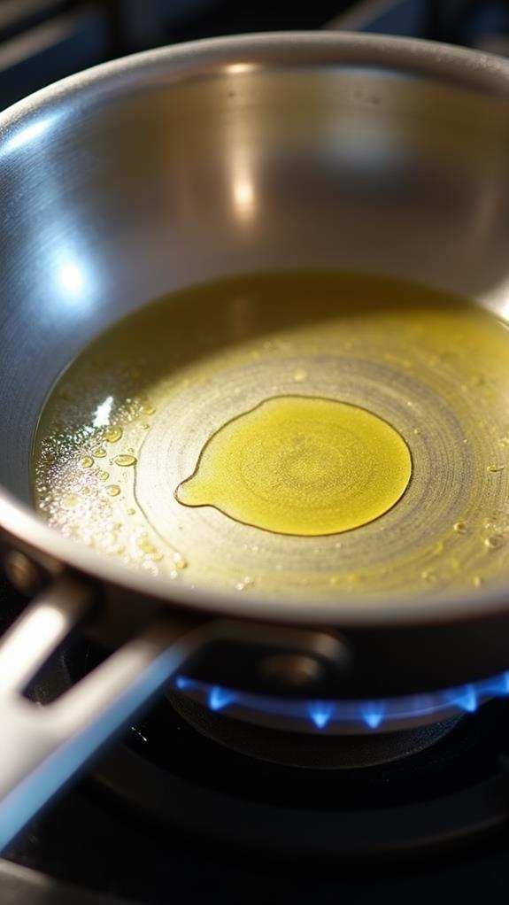 heat oil in skillet