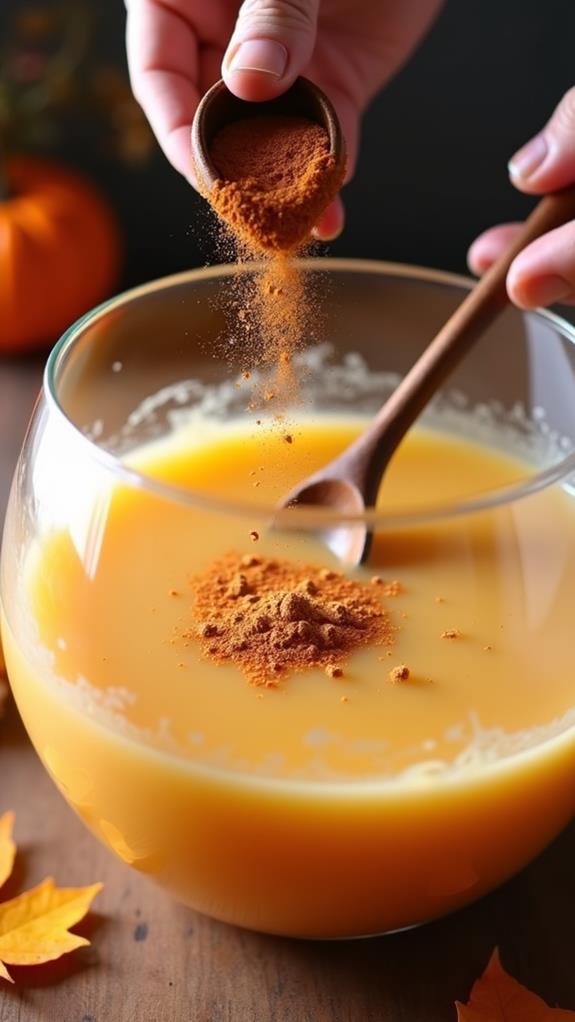 incorporate seasoning and mix