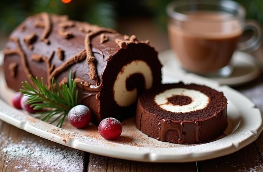 indulgent chocolate holiday dessert