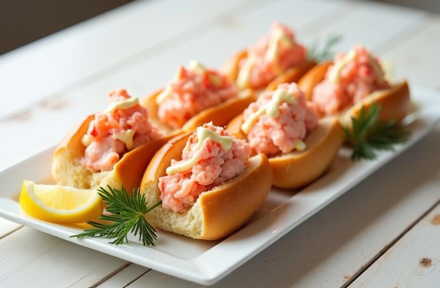 lobster rolls with aioli