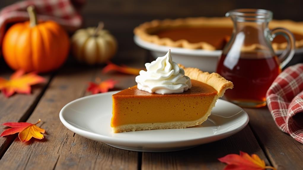 maple cream pumpkin pie