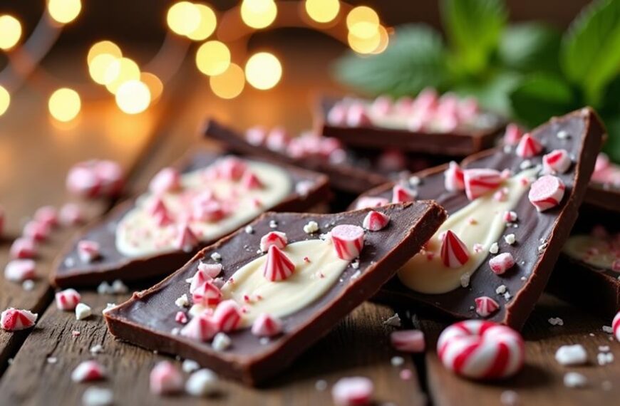 minty chocolate holiday treat