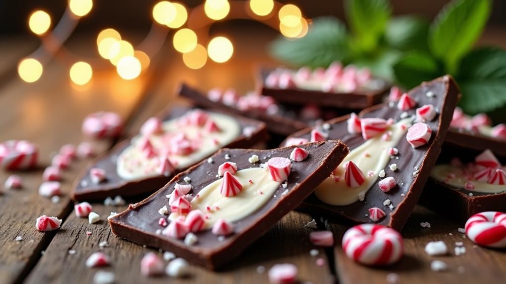 minty chocolate holiday treat