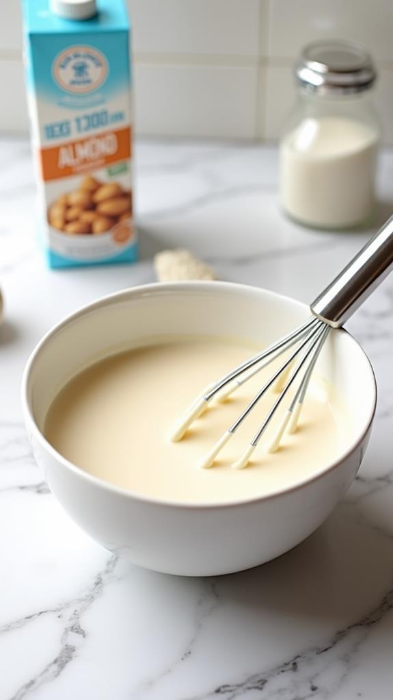 mix almond cream ingredients