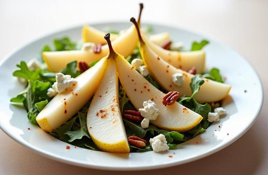 pear salad with blue cheese