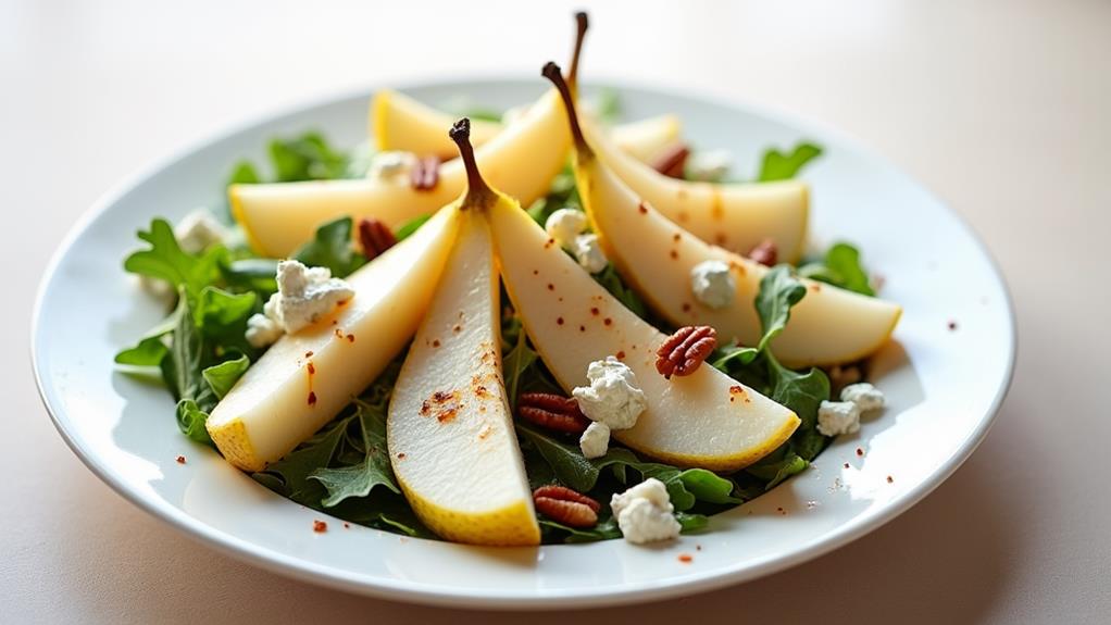 pear salad with blue cheese