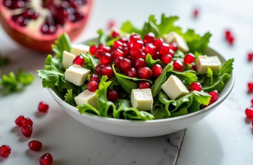 pomegranate feta salad recipe