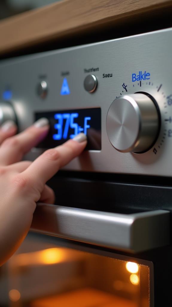 preheat oven to 375 f