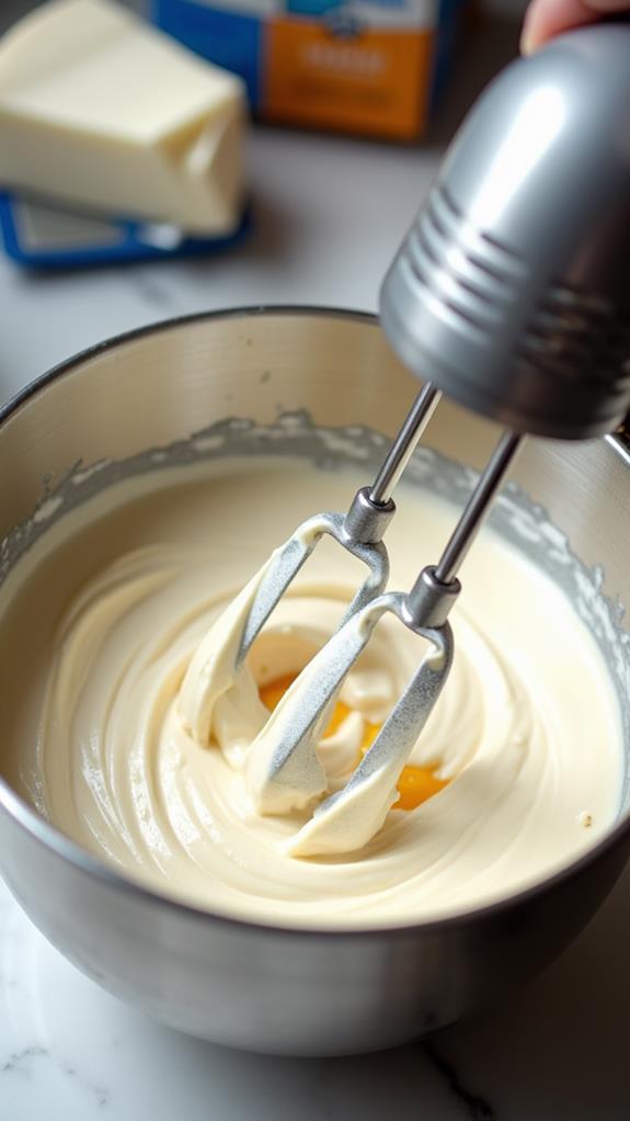 prepare cream cheese frosting