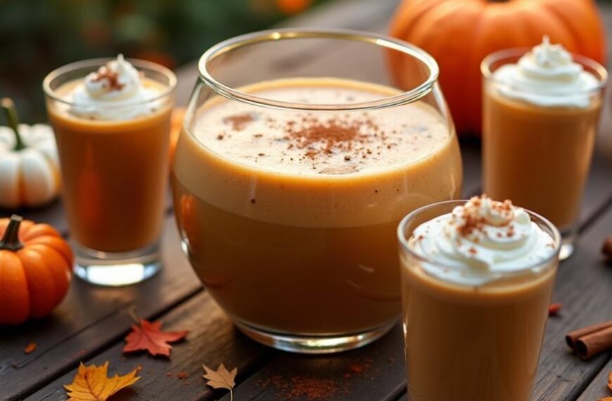 pumpkin spice latte beverage