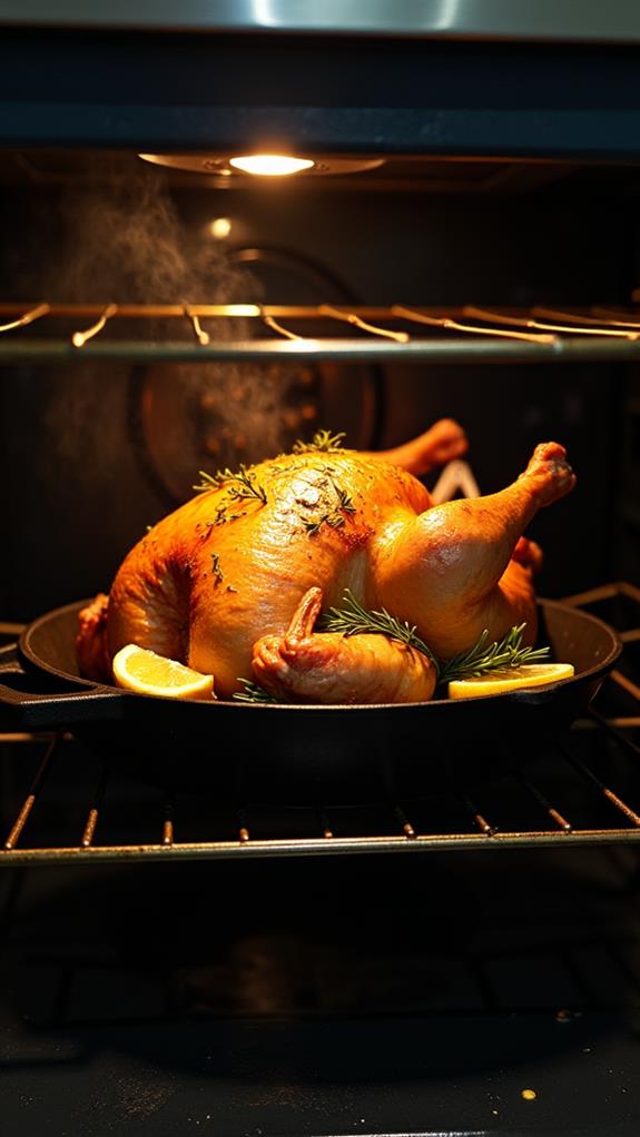 roast chicken cooking instructions