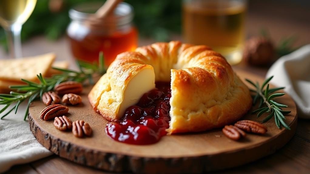 savory cranberry cheese delight