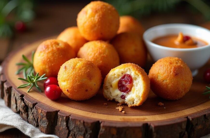 savory pancetta cheddar croquettes