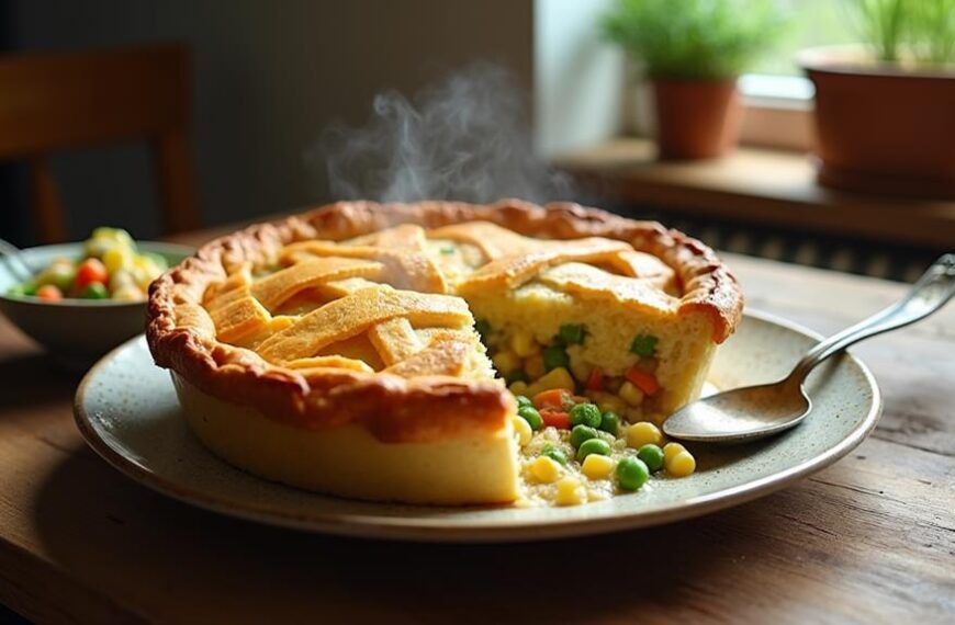 savory vegetarian pot pie
