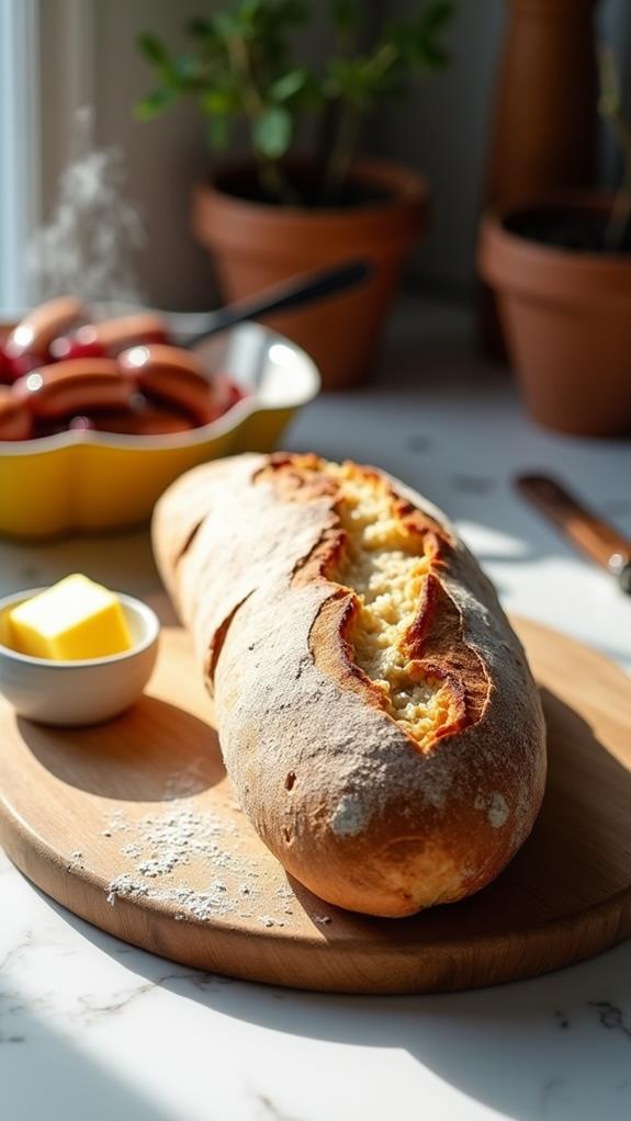 serve with crusty bread