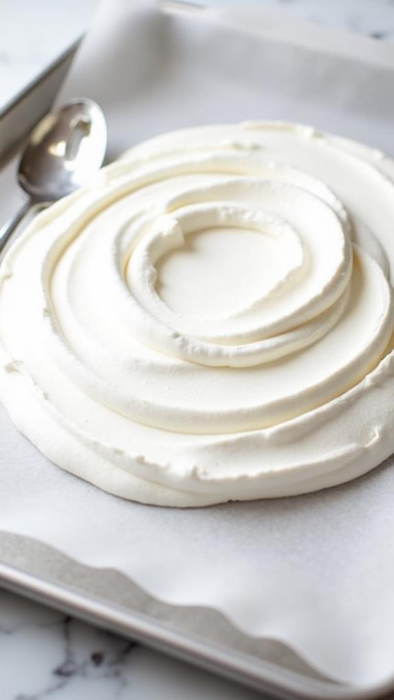 shape and bake meringue
