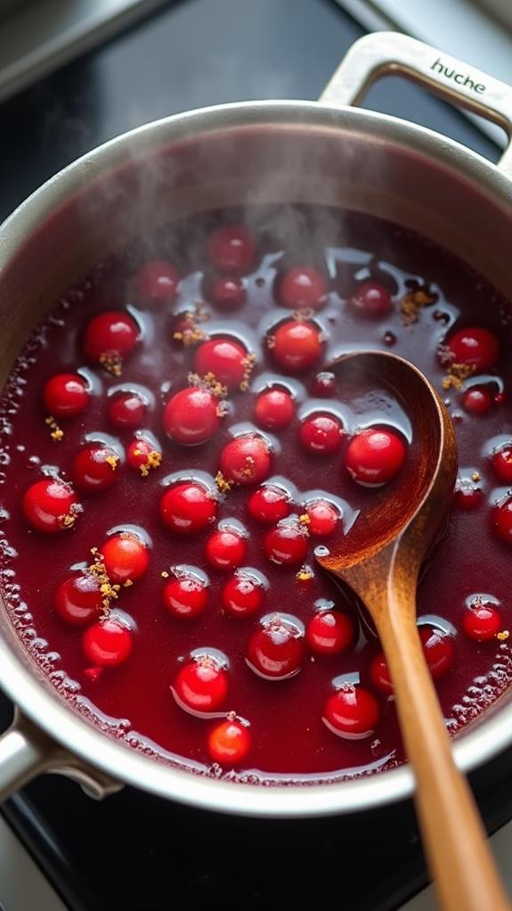 simmer until berries burst