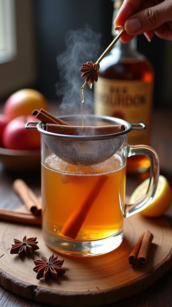 strain and serve cocktail