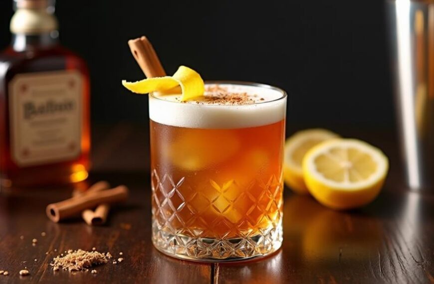 sweet and tangy cocktail