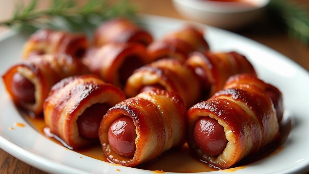 sweet chilli pigs blankets