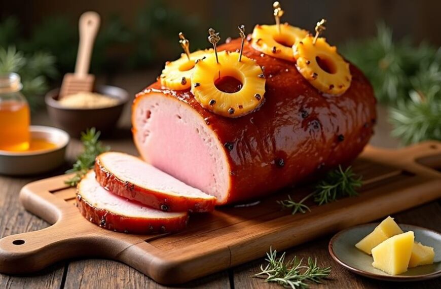 sweet pineapple honey ham