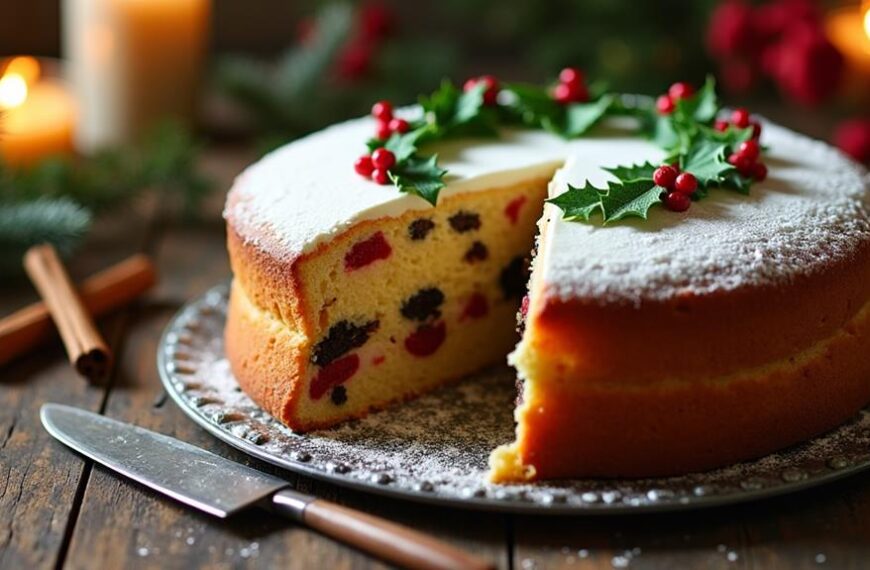 traditional festive fruitcake recipe