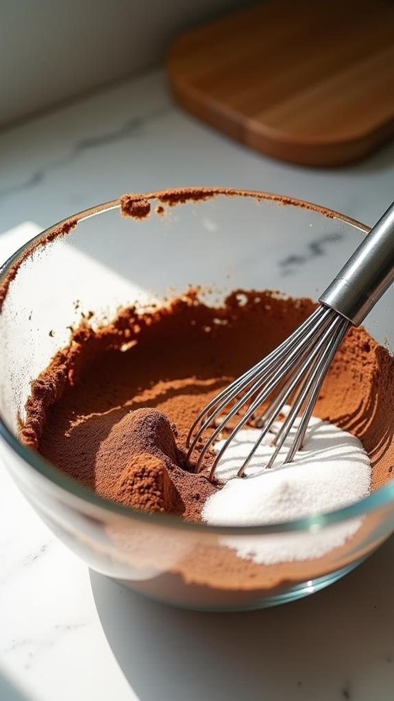 whisk dry ingredients together