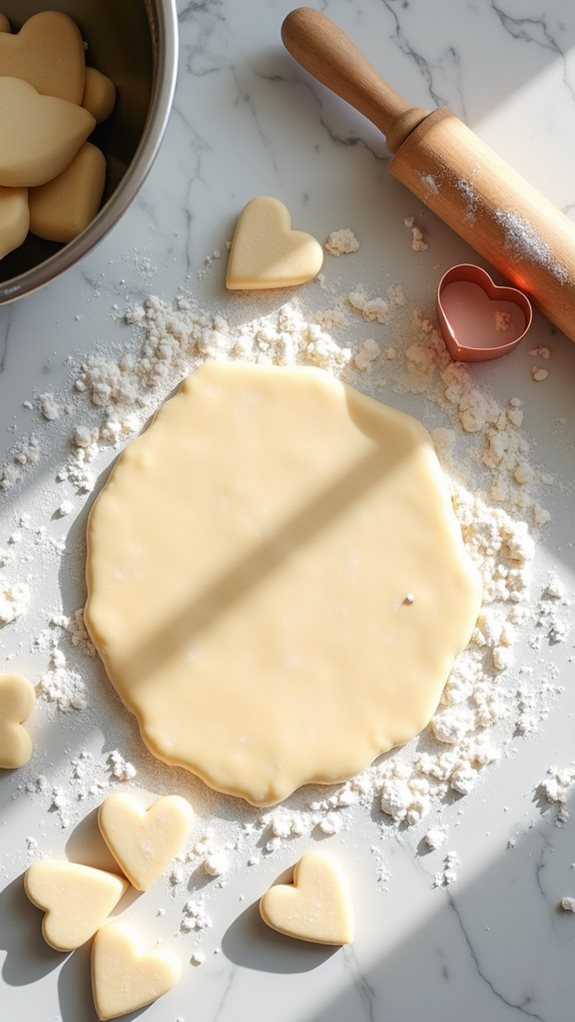 chill and shape dough