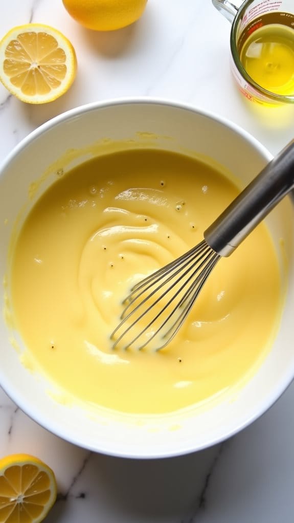 combine all wet ingredients