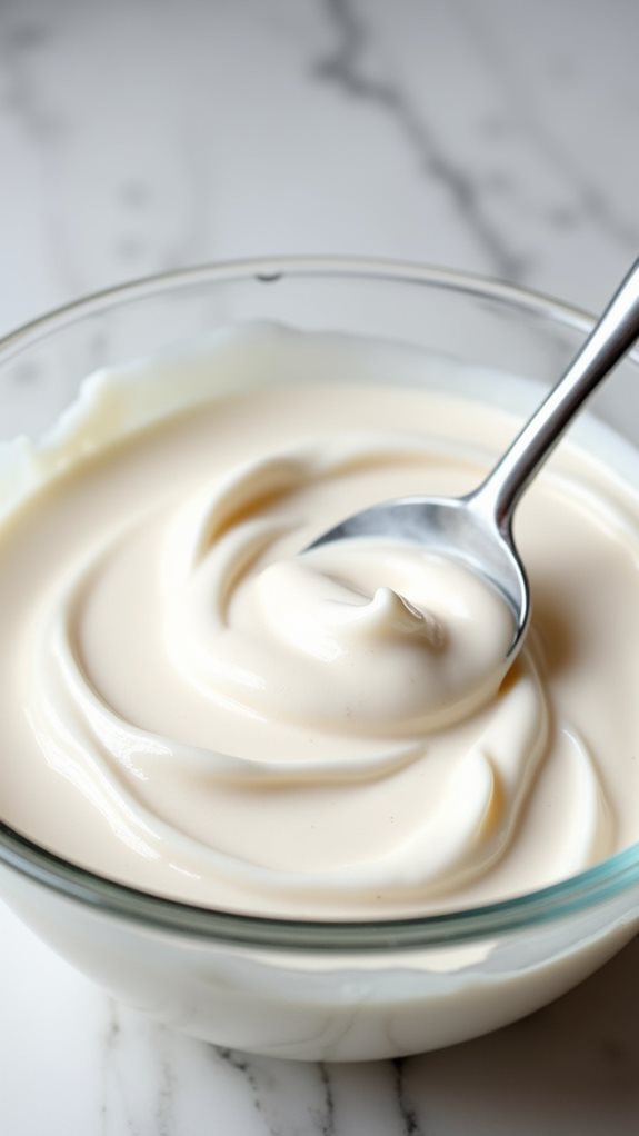 combine marshmallows with cream